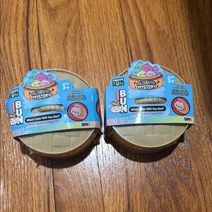 Holographic Mystery Squishy Dumpling Five Below - lot of 2